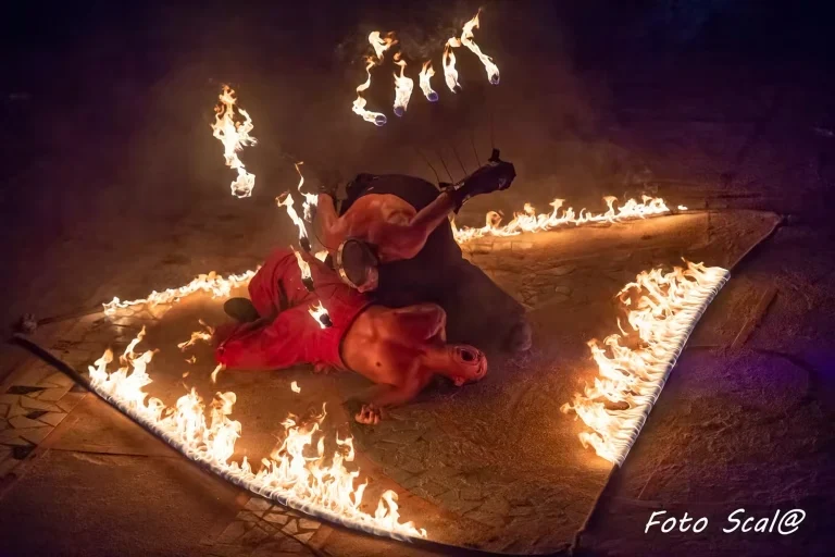 Spectacle de feu - Le Songe de Prométhée